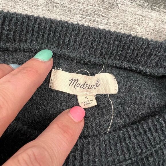 Madewell ribbed bell sleeve sweater - Picture 7 of 8